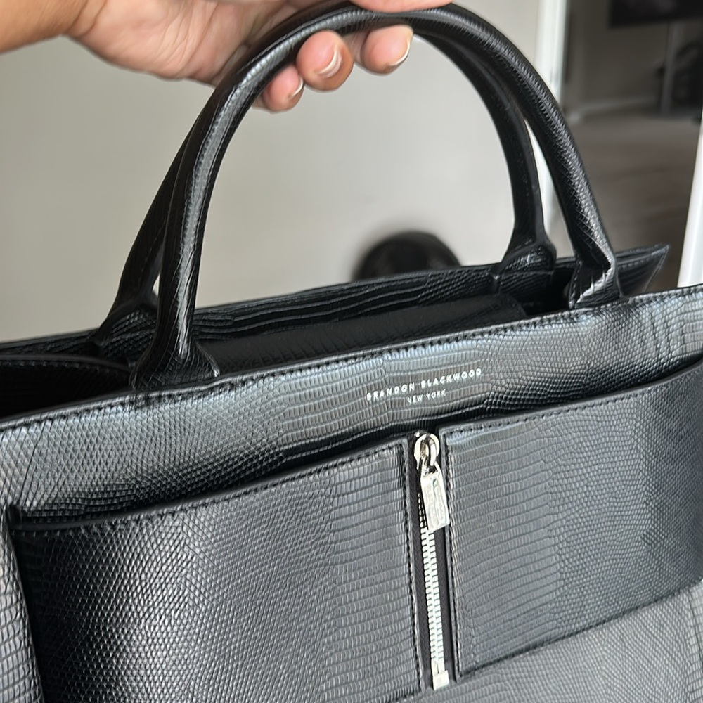 Brandon Blackwood Black Handbag - Picture 5 of 9